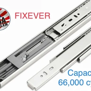 Heavy Duty Soft-Close Ball Bearing Drawer Slides Full Extension 100lb Capacity